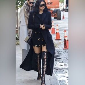 TOM FORD Canvas Over The Knee Boots Sz 38 US 7